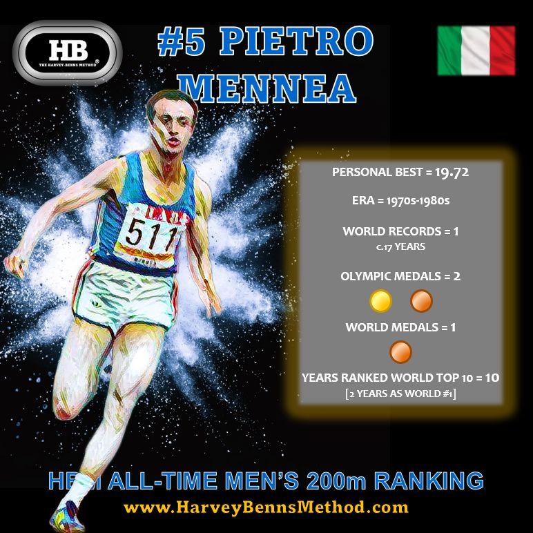 #5 Pietro Mennea