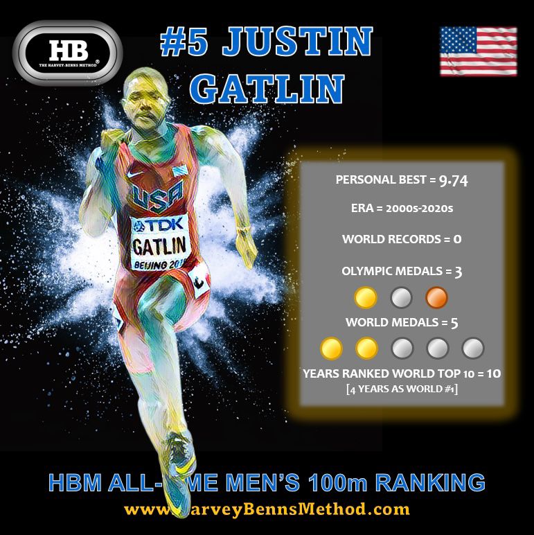 justin gatlin 5