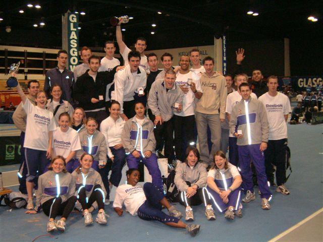British University Athletics Champions both Indoors and Outdoors in 2003