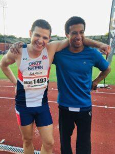 Lawrence Harvey and Navid Childs